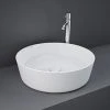 RAK Feeling 420mm 0TH Round Counter Top Basin - FEECT4200AWHA