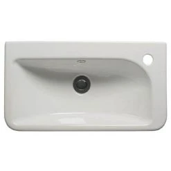 Roper Rhodes Geo 540mm Slimline Semi-Countertop Basin - G2SCBAS