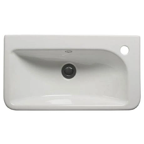 Roper Rhodes Geo 540mm Slimline Semi-Countertop Basin - G2SCBAS 1 Roper Rhodes Geo 540mm Slimline Semi-Countertop Basin - G2SCBAS