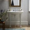 Heritage Blenheim Traditional Ceramic Console Basin & Legs