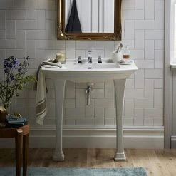 Heritage Blenheim Traditional Ceramic Console Basin & Legs