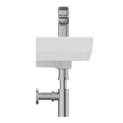 Ideal Standard i.Life S 450mm Wall Hung Right Hand 1TH Washbasin + Chrome Bottle Trap -Victorian Plumbing Store ISIL45WH D2 460