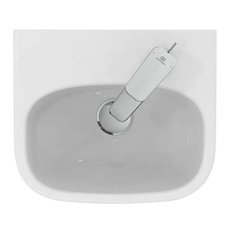 Ideal Standard i.Life A 350mm 1TH Handrinse Basin + Semi Pedestal 2 Ideal Standard i.Life A 350mm 1TH Handrinse Basin + Semi Pedestal - Image 2