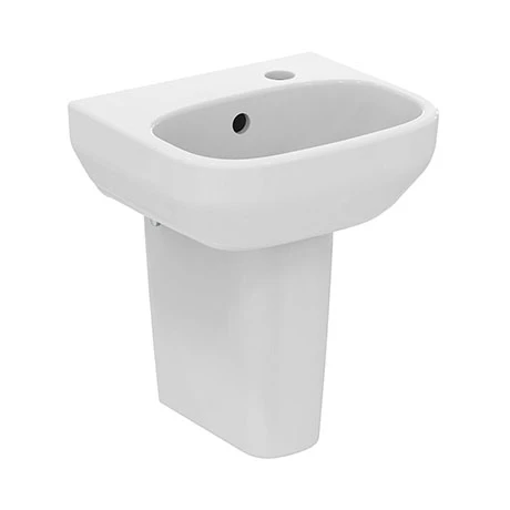 Ideal Standard i.Life A 350mm 1TH Handrinse Basin + Semi Pedestal 1 Ideal Standard i.Life A 350mm 1TH Handrinse Basin + Semi Pedestal