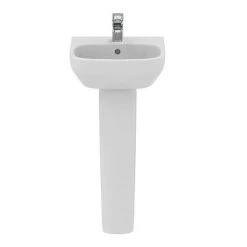 Ideal Standard i.Life A 400mm 1TH Handrinse Basin + Full Pedestal -Victorian Plumbing Store ISILA40FP D3 460