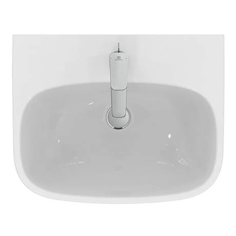 Ideal Standard i.Life A 1TH Washbasin + Full Pedestal 2 Ideal Standard i.Life A 1TH Washbasin + Full Pedestal - Image 2