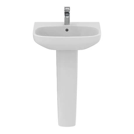Ideal Standard i.Life A 1TH Washbasin + Full Pedestal 4 Ideal Standard i.Life A 1TH Washbasin + Full Pedestal - Image 4