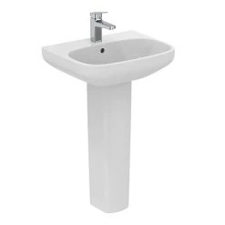 Ideal Standard i.Life A 1TH Washbasin + Full Pedestal