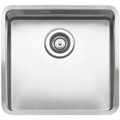 Reginox Kansas 40x40 1.0 Bowl Stainless Steel Kitchen Sink