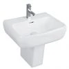 RAK Metropolitan 42cm Basin + Half Pedestal