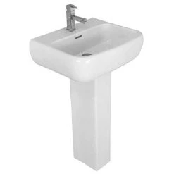RAK Metropolitan 52cm Basin with Full Pedestal