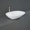 RAK Morning 540 x 380mm 0TH Oval Counter Top Basin - MORCT5400AWHA