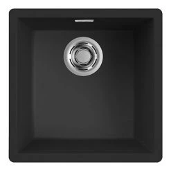 Reginox Multa 102 1.0 Bowl Granite Kitchen Sink - Black