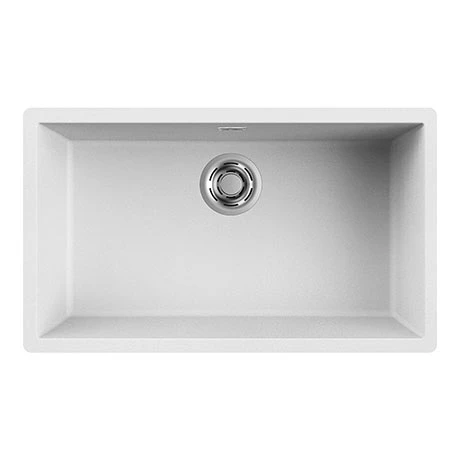 Reginox Multa 130 1.0 Bowl Granite Kitchen Sink - White 1 Reginox Multa 130 1.0 Bowl Granite Kitchen Sink - White