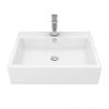 Milton 600 x 460 Wall Hung Rectangular Basin (1 Tap Hole)