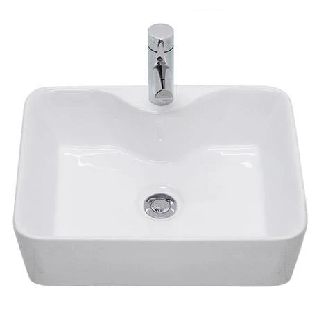 Nuie Tide Counter Top Vessel 1TH - 485 x 374mm - NBV119 2 Nuie Tide Counter Top Vessel 1TH - 485 x 374mm - NBV119 - Image 2