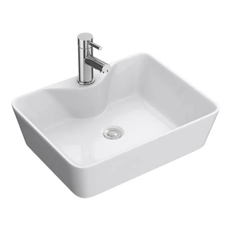 Nuie Tide Counter Top Vessel 1TH - 485 x 374mm - NBV119 5 Nuie Tide Counter Top Vessel 1TH - 485 x 374mm - NBV119 - Image 5