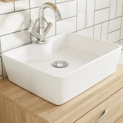 Nuie Tide Counter Top Vessel 1TH - 485 x 374mm - NBV119
