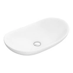 Hudson Reed Oval 615 x 355mm Countertop Vessel Basin - NBV159 -Victorian Plumbing Store NBV159 D3 460