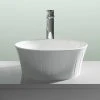 Nuie Round 360mm Sit-On Countertop Vessel Basin - NBV167