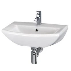 Nuie Asselby Wall Hung Cloakroom Basin (500 x 375mm) - NCA204