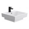 Novus 510 x 500mm Square Ceramic Counter Top Basin - 1 Tap Hole