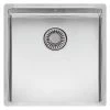 Reginox New York 40x40 1.0 Bowl Stainless Steel Integrated Kitchen Sink