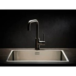 Reginox New York 50x40 1.0 Bowl Stainless Steel Integrated Kitchen Sink -Victorian Plumbing Store NEWYORK50X40L D2 460