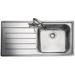 Rangemaster Oakland 1.0 Bowl Stainless Steel Kitchen Sink