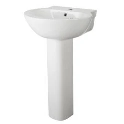 Nuie - Darwin 1TH Basin with Full Pedestal