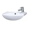 Nuie - Sienna 420mm semi-recessed ceramic basin - NBS004