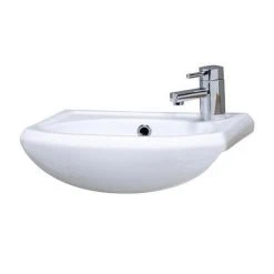 Nuie - Sienna 420mm semi-recessed ceramic basin - NBS004