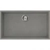 Reginox Quadra 130 1.0 Bowl Undermount Granite Kitchen Sink - Titanium