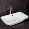 RAK Chameleon 560mm Counter Top Basin with Chrome Overflow Kit