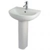 RAK Compact 55cm Basin & Pedestal