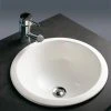 RAK Emma 400mm Inset Bowl Basin + Chrome Overflow Kit