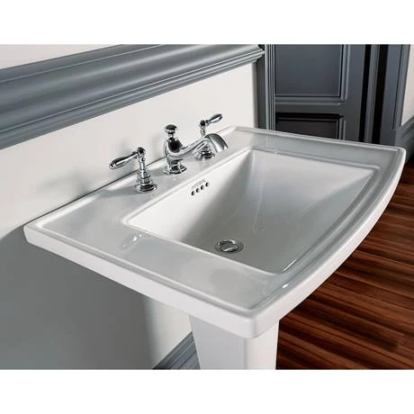 Imperial Radcliffe 600mm Medium Basin + Full Pedestal 2 Imperial Radcliffe 600mm Medium Basin + Full Pedestal - Image 2