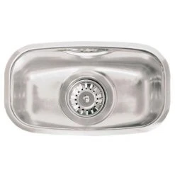 Reginox - Regi Fit 326 x 184mm Integrated Half Bowl Sink - Stainless Steel - L18-3016