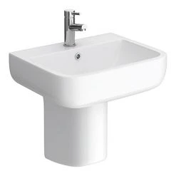 RAK Series 600 52cm Basin + Half Pedestal