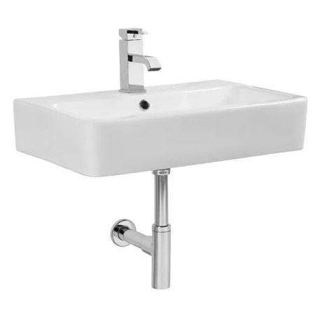 Tavistock Q60 575mm Ceramic Basin & Bottle Trap 1 Tavistock Q60 575mm Ceramic Basin & Bottle Trap