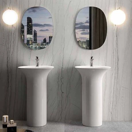 RAK Sensation 55cm 1TH Free Standing Basin 2 RAK Sensation 55cm 1TH Free Standing Basin - Image 2