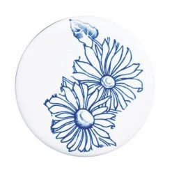Silverdale Victorian Blue Garden Pattern 635mm Wide Basin with Full Pedestal -Victorian Plumbing Store Silverdale Victorian Blue Garden Pattern 635mm Wide Basin with Full Pedestal d3 460