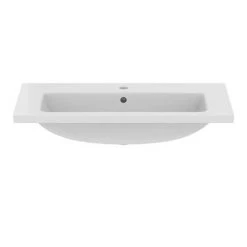 Ideal Standard i.Life S 800mm Compact 1TH Washbasin - T458901 6 Ideal Standard i.Life S 800mm Compact 1TH Washbasin - T458901 -Victorian Plumbing Store T458901 D2 460