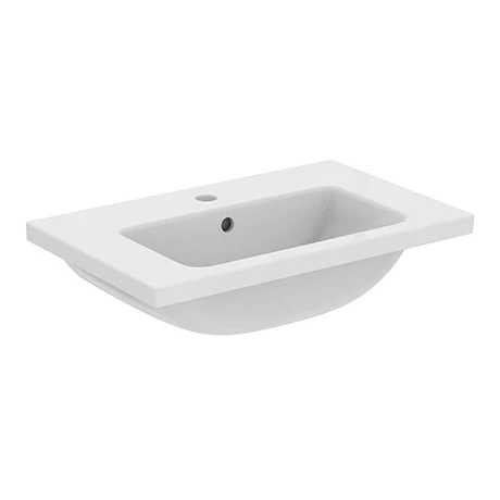 Ideal Standard i.Life S 600mm Compact 1TH Washbasin - T459001 1 Ideal Standard i.Life S 600mm Compact 1TH Washbasin - T459001