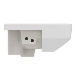 Ideal Standard i.Life S 500mm 1TH Semi-Recessed Basin -Victorian Plumbing Store T519501 D2 460