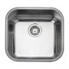 Rangemaster Atlantic Classic UB40 Stainless Steel Undermount Kitchen Sink 460 x 440mm