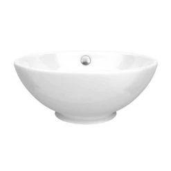 Venice Floating Basin Shelf (Gloss Grey - 1200mm Wide) incl. 2 Round Basins -Victorian Plumbing Store V12GGSLF2RB d2 460