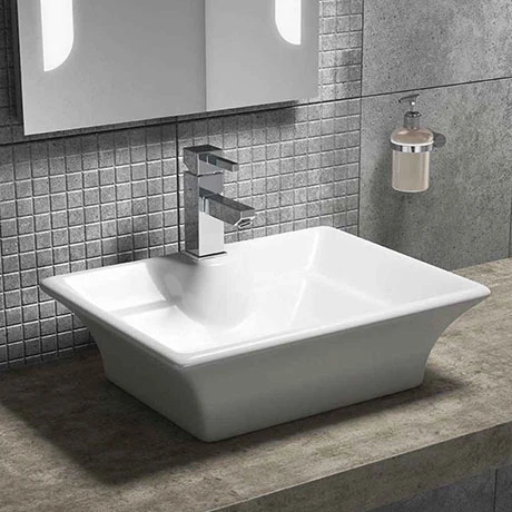 Riviera Counter Top Basin 1TH - 490 x 390mm 1 Riviera Counter Top Basin 1TH - 490 x 390mm