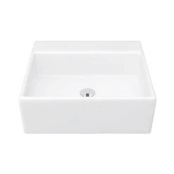Cubetto 340 x 295mm 0TH Compact Basin -Victorian Plumbing Store VES037 0TH n d1 460