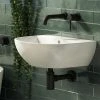 Harmonia 440 x 365mm 0TH Curved Wall Hung Basin
